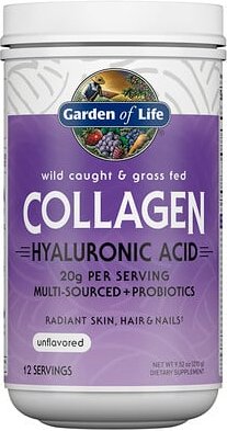Garden of Life, Wild Caught & Grass Fed Collagen, Hyaluronic Acid, Kollagen und Hyaluronsäure von wild gefangenem Fisch ...