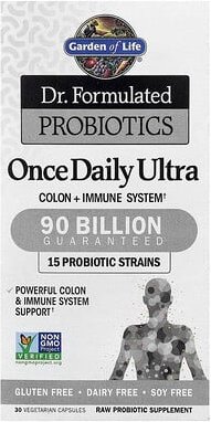 Thumbnail - Garden of Life, Dr. Formulated Probiotics, Once Daily Ultra, Probiotika, 90 Milliarden, 30 pflanzliche Kapseln