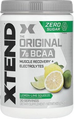XTEND, 7G BCAA, Lemon-Lime Squeeze, 7G BCAA, Lemon-Lime Squeeze, 405 g (14,3 oz.)
