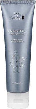 100% PURE, Charcoal Clay Detoxing Cleanser, Reiniger mit Tonerde, 100 ml (3,4 fl. oz.)
