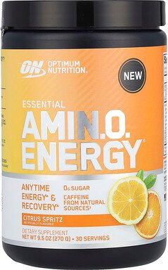 Optimum Nutrition, Essential Amin.O. Energy®, Citrus Spritz, Zitrus-Spritz, 270 g (9,5 oz.)