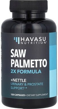 Havasu Nutrition, Saw Palmetto, 2x Formula, Sägepalmenbeere, 2-fach-Formel, 120 Kapseln