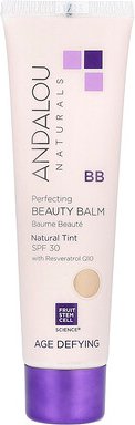 Andalou Naturals, Perfecting BB Beauty Balm, perfektionierender BB-Beauty-Balsam, LSF 30, natürlicher Farbton, 58 ml (2 ...