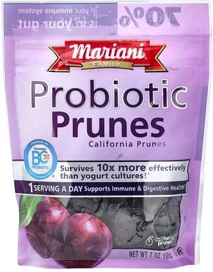 Mariani, Family, Probiotische Pflaumen, 198 g (7 oz.)