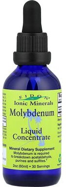 Thumbnail - Eidon Ionic Minerals, Molybdenum, Liquid Concentrate, Molybdän, Flüssigkonzentrat, 60 ml (2 oz.)