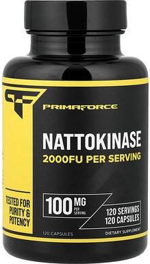 Primaforce, Nattokinase, Nattokinase, 100 mg, 120 Kapseln