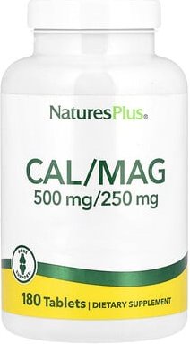 Thumbnail - NaturesPlus, Cal/Mag, Calcium und Magnesium, 180 Tabletten