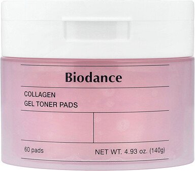 Biodance, Collagen Gel Toner Pads, Kollagen-Gel-Toner-Pads, 60 Pads
