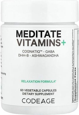 Thumbnail - Codeage, Meditate Vitamins+, Vitaminpräparat, 60 Kapseln
