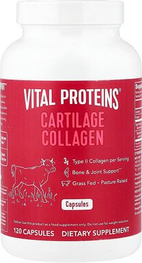 Vital Proteins, Cartilage Collagen, Knorpelkollagen, 120 Kapseln