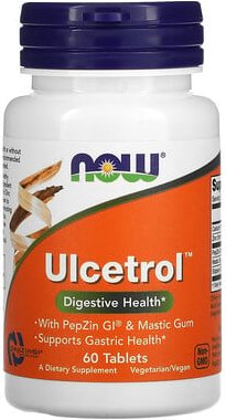 NOW Foods, Ulcetrol, 60 Tabletten