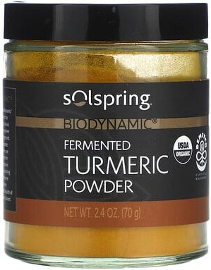 Dr. Mercola, Solspringen®, Biodynamic®, fermentiertes Kurkumapulver, 70 g (2,4 oz.)