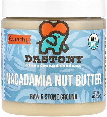 Dastony, Macadamia Nut Butter, knusprige Macadamia-Nussbutter, 227 g (8 oz.)