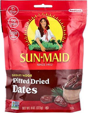 Sun-Maid, Deglet Noor Pitted Dried Dates, entsteinte getrocknete Datteln, 227 g (8 oz.)