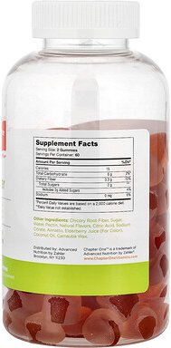 Chapter One, Fasergummis, aromatisiert, 120 Fruchtgummis