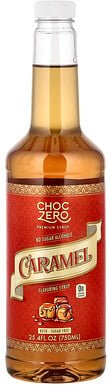 ChocZero, Premium Syrup, Karamell, zuckerfrei, 750 ml (25,4 fl. oz.)