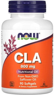 NOW Foods, CLA, 800 mg, 90 Weichkapseln