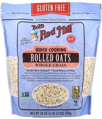 Bob's Red Mill, Schnellkochende Haferflocken, Vollkorn, glutenfrei, 794 g