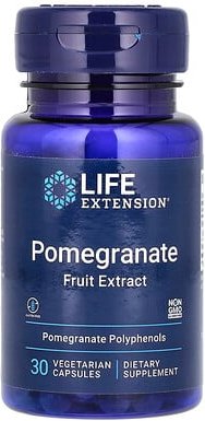 Life Extension, Granatapfel-Fruchtextrakt, 30 vegetarische Kapseln