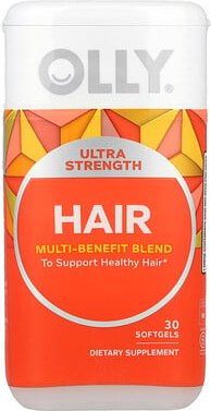 OLLY, Haar, Multi-Benefit-Mischung, 30 Weichkapseln