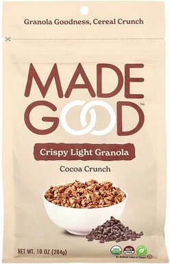 MadeGood, Knuspriges leichtes Müsli, Kakao-Crunch, 284 g (10 oz.)