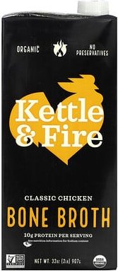 Kettle & Fire, Knochenbrühe, Classic Chicken, 907 g (32 oz.)