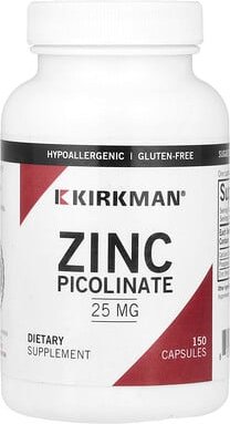 Kirkman Labs, Zinkpicolinat, 25 mg, 150 Kapseln