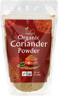 Jiva Organics, Bio-Korianderpulver, 200 g (7 oz.)