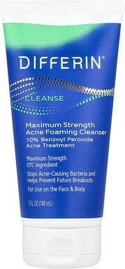 Thumbnail - Cetaphil, Differin®, Maximum Strength Acne Foaming Cleanser, schäumender Akne-Reiniger mit maximaler Stärke, 148 ml (5 f...