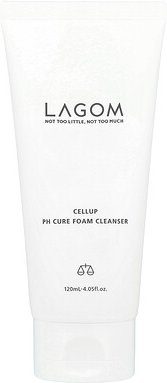 LAGOM, Cellup pH Cure Foam Cleanser, Schaumreiniger, 120 ml (4,05 fl. oz.)