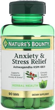 Nature's Bounty, Angst- und Stressabbau, 90 Tabletten