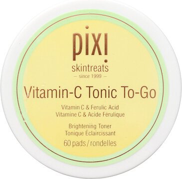 Pixi Beauty, Skintreats, Vitamin-C Tonic To-Go, von Skintreats, Vitamin-C-Tonic To-Go, 60 Pads