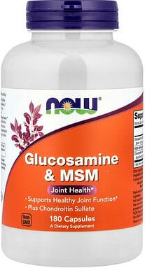 Thumbnail - NOW Foods, Glucosamin & MSM, 180 vegetarische Kapseln