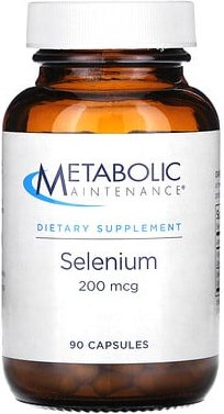 Metabolic Maintenance, Selen, 200 mcg, 90 Kapseln