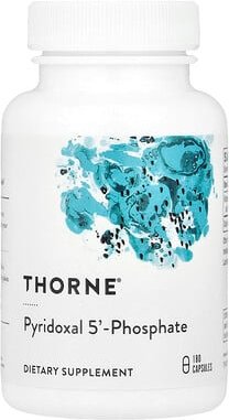 Thumbnail - Thorne, Pyridoxal 5'-Phosphate, Pyridoxal-5'-Phosphat, 180 Kapseln (33,8 mg pro Kapsel)