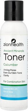 Zion Health, Ancient Minerals, Gesichtswasser, Gurke, 120 ml (4 fl. oz.)