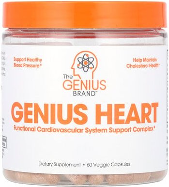 The Genius Brand, Genius Heart, Genius-Herz, 60 vegetarische Kapseln