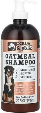 Paws & Pals, Oatmeal Shampoo, Haferflocken-Shampoo, 592 ml (20 fl. oz.)