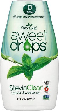 SweetLeaf Stevia, Sweet Drops, SteviaClear, süße Tropfen, SteviaClear, 50 ml (1,7 fl. oz.)