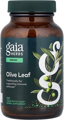 Gaia Herbs, Olive Leaf, Olivenblatt, 120 Liquid Phyto-Caps®
