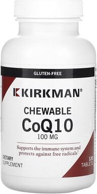 Kirkman Labs, CoQ10-Kautabletten, 100 mg, 120 Tabletten