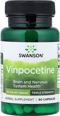 Swanson, Vinpocetin, 30 mg, 60 Kapseln