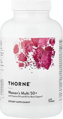 Thorne, Women's Multi 50+, Multivitaminpräparat für Frauen ab 50, 180 Kapseln