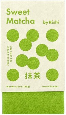 Rishi Tea, Süßer Matcha, loses Pulver, 125 g (4,4 oz.)