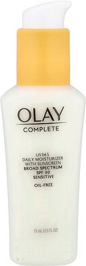 Olay, Complete, UV365 Daily Moisturizer With Sunscreen, tägliche Feuchtigkeitspflege mit Sonnenschutz, LSF 30, Sensitive...