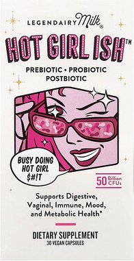 Legendairy Milk, Hot Girl Ish™, Präbiotikum, Probiotikum, Postbiotikum, 50 Milliarden KBE, 30 vegane Kapseln