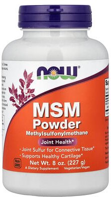 NOW Foods, MSM Powder, MSM-Pulver, 227 g (8 oz.)