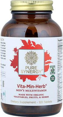 Pure Synergy, Vita-Min-Herb®, Multivitamin für Männer, 120 Tabletten