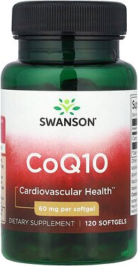 Thumbnail - Swanson, CoQ10, 60 mg, 120 Weichkapseln