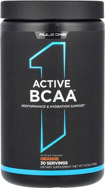 Thumbnail - Rule One Proteins, Active BCAA, aktive BCAA, Orange, 375 g (13,23 oz.)